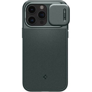 Чохол-накладка Spigen Optik Armor MagFit для Apple iPhone 15 Pro Abyss Green (ACS06739) [602173]
