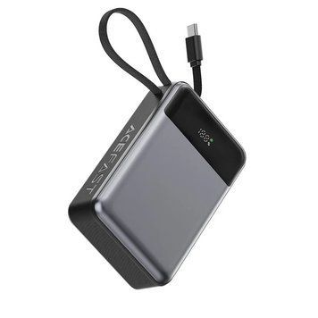 Зовнішній акумулятор ACEFAST M21 PD65W power bank with cable 20000mAh Black (6974316283898) [806550]