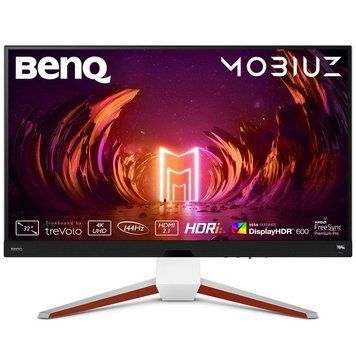 Монітор TFT 32" BenQ EX3210U, 4K UHD, IPS, 144Hz, 1 мс, HDMI, DP, USB-hub, HAS, колонки, білий (9H.LKHLB.QBE) [402660]