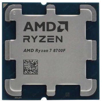 Процесор AMD Ryzen 7 8C/16T 8700F (4.1/5.0GHz Boost,24MB,65W,AM5) MPK (100-100001590MPK) [406131]