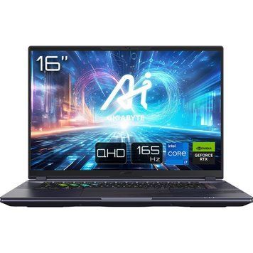 Ноутбук Gigabyte Aorus 16X 9KG 2024 Midnight Gray (AORUS 16X 9KG-43UAC54SD) [610278]