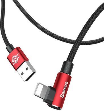 Кабель Baseus MVP USB - Lightning (M/M), 2.0A, 1 м Red (CALMVP-09) [604351]
