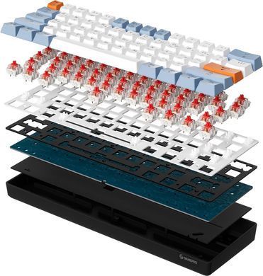 Клавіатура GamePro Red Swich Hot-Swap RGB Black (MK130R) [606069]