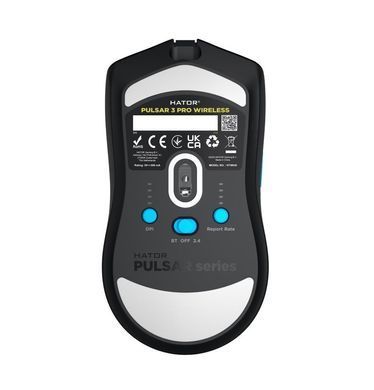 Миша бездротова Hator Pulsar 3 Pro Wireless Black (HTM640) [606746]