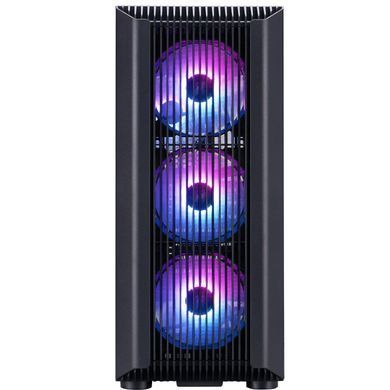 Корпус 1stPlayer Black без БЖ (H6-BK-4F7) [608783]