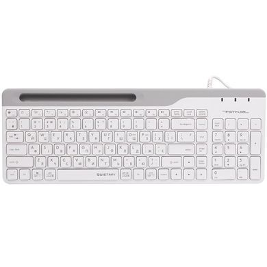 Клавіатура A4Tech Fstyler Ukr FK25 White (FK25 (White)) [605914]