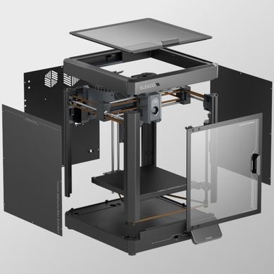 Друкарка 3D ELEGOO Centauri Carbon (FDM 1.75 mm 0.4 mm 256x256x256 mm WiFi USB сірий) (50.201.020300) [404883]