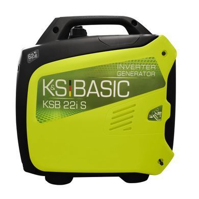 Генератор бензиновий інверторний Konner&Sohnen KSB 22i S, 230В, 2.0кВт, ручний запуск, 15.6кг (KSB22IS) [105927]