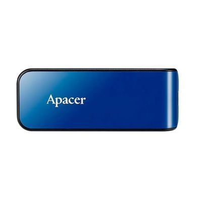 Флеш-накопичувач USB 64GB Apacer AH334 Blue (AP64GAH334U-1) [607044]