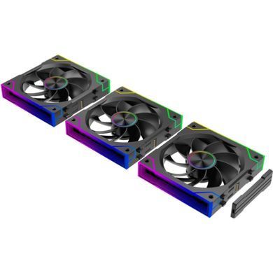 Вентилятор для корпуса 120mm*3 Xilence GAMING XPF360R.ARGB PWM REVERSE (XF073) [404890]