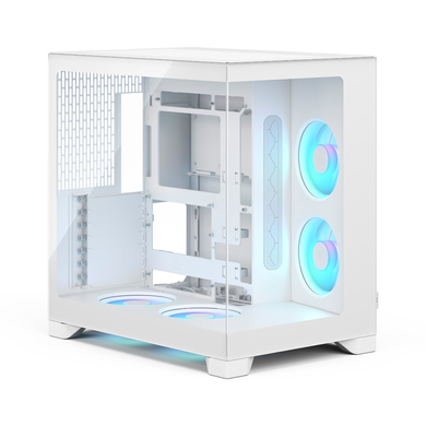 Корпус для ПК FRACTAL DESIGN Pop 2 Vision White RGB (FD-C-POV2A-03) [306376]
