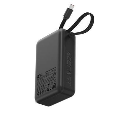 Зовнішній акумулятор ACEFAST M21 PD65W power bank with cable 20000mAh Black (6974316283898) [806550]