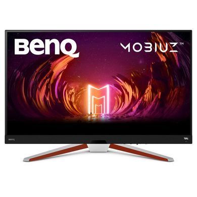 Монітор TFT 32" BenQ EX3210U, 4K UHD, IPS, 144Hz, 1 мс, HDMI, DP, USB-hub, HAS, колонки, білий (9H.LKHLB.QBE) [402660]