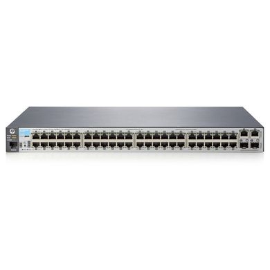 HPE Комутатор Aruba 2530-48 48x10/100+2xGE-T+2xGE-SFP, L2, LT Warrant (J9781A)