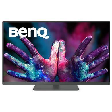 Монітор TFT 31.5" BenQ PD3205U, IPS, 4K UHD, HDMI, DP, 2 х USB-С, USB-hub, HAS, кол, темно- сірий (9H.LKGLA.TBE) [402053]