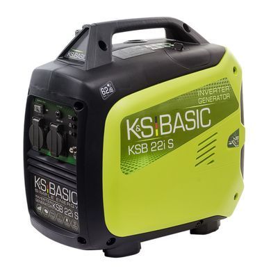 Генератор бензиновий інверторний Konner&Sohnen KSB 22i S, 230В, 2.0кВт, ручний запуск, 15.6кг (KSB22IS) [105927]