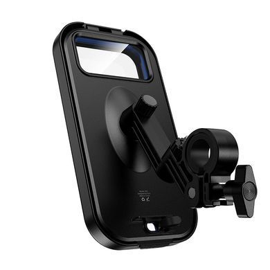 Велотримач для телефона HOCO H95 Bendito waterproof riding holder Black (6942007671767) [806563]