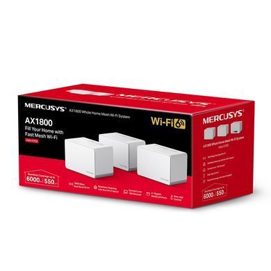 WiFi Mesh система Mercusys Halo H70X 3-pack (HALO-H70X-3-PACK) [615972]