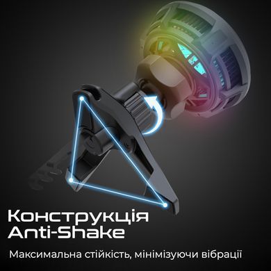 Бездротовий зарядний пристрій Promate MagSafe Black (magchill-ga) [603339]