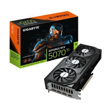 Відеокарта GIGABYTE GeForce RTX 5070 Ti 16GB GDDR7 WINDFORCE OC V2 (GV-N507TWF3OCV2-16GD) [115362]