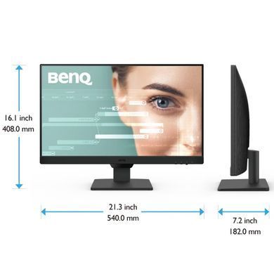 Монітор TFT 23.8" BenQ GW2490, IPS, 100Hz, 2хHDMI, DP, колонки, чорний (9H.LLSLB.QBE) [404148]