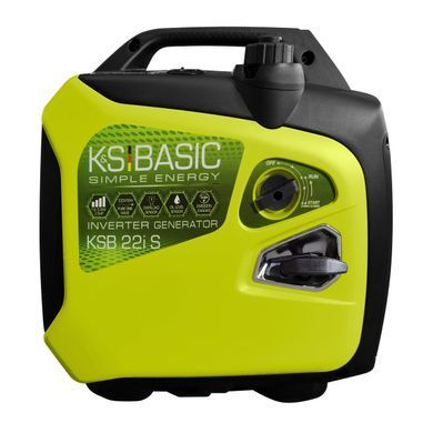 Генератор бензиновий інверторний Konner&Sohnen KSB 22i S, 230В, 2.0кВт, ручний запуск, 15.6кг (KSB22IS) [105927]