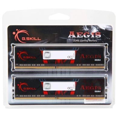 Модуль пам`ятi DDR4 2x16GB/2666 G.Skill Aegis (F4-2666C19D-32GIS) [616129]