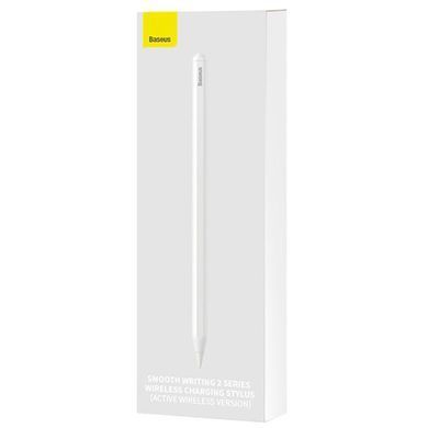Стилус Baseus Smooth Writing 2 Series Dual Charging Stylus Active Wireless Version, Moon White (P80015804213-00) [806536]