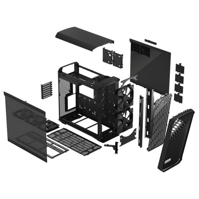 Корпус для ПК FRACTAL DESIGN Torrent Black TG Dark Tint (FD-C-TOR1A-06) [303310]