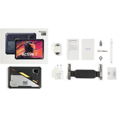 Планшет Blackview Active 7 11" FHD+ /8GB/128GB/ G81 /10000mAh/ 20+13Мп /LTE/IP69K/ Black (Active_7_BK) [405080]