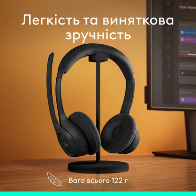 Гарнітура Logitech Zone 300 Wireless Headset BT Black (981-001407) [203272]