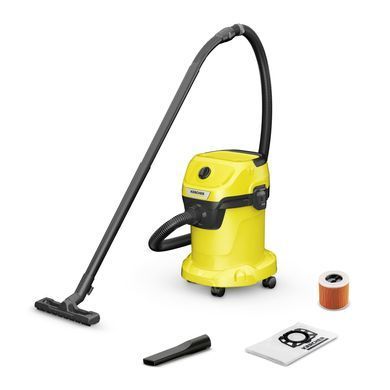Пилосос професійний Karcher WD 3 V-17/4/20 1000Вт контейнер 17л 4.53кг (1.628-130.0) [113133]