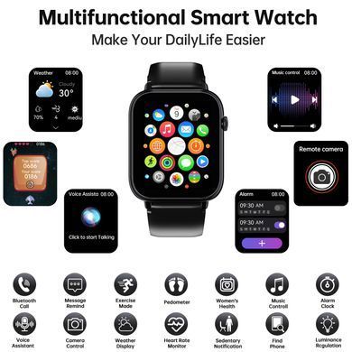 Годинник Oukitel V3 Black (6941749818591) [404635]