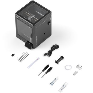 Друкарка 3D ELEGOO Centauri Carbon (FDM 1.75 mm 0.4 mm 256x256x256 mm WiFi USB сірий) (50.201.020300) [404883]