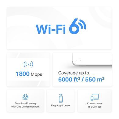 WiFi Mesh система Mercusys Halo H70X 3-pack (HALO-H70X-3-PACK) [615972]