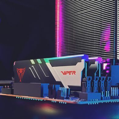 Модуль пам`яті DDR5 2x32GB/6000 Patriot Viper Venom RGB (PVVR564G600C30K) [614195]