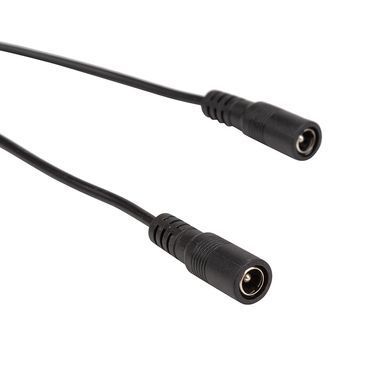 Адаптер PowerPlant DC - 2xDC (M/M), 5.5x2.1мм, Black (CA914890) [617754]