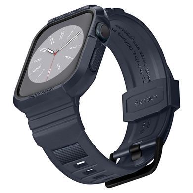 Чохол та ремінець 2в1 Spigen для Apple Watch 45-44mm, Rugged Armor Pro, Charcoal Gray (ACS00819) [108712]