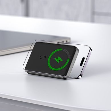 УМБ Acefast Magnetic Wireless 10000mAh 20W PD,QC 3.0, QI 20W M6 Black (6974316282600) [402214]