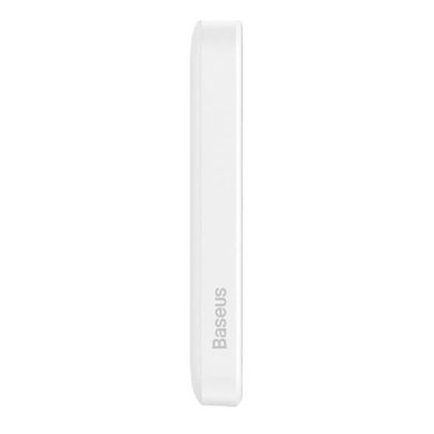 Зовнішній акумулятор Baseus Magnetic Mini Air Wireless Fast Charge Power Bank 6000mAh 20W Stellar White（With Simple Series Charging Cable Type-C to (P10059002223-00) [805545]