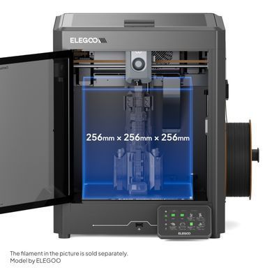 Друкарка 3D ELEGOO Centauri Carbon (FDM 1.75 mm 0.4 mm 256x256x256 mm WiFi USB сірий) (50.201.020300) [404883]