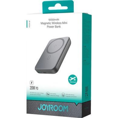 Універсальна мобільна батарея Joyroom Magnetic Wireless JR-W020 10000mAh 20W Black (6941237118455) [617008]