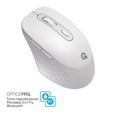 Миша бездротова OfficePro White (M265W) [621684]