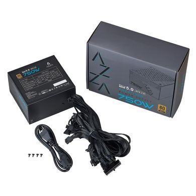 Блок живлення ATX 750W AZZA (PSAZ-750G ATX3.0) [501592]