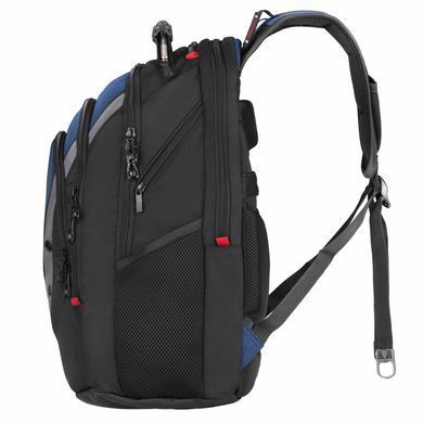 Рюкзак для ноутбука, Wenger Ibex 17", чорно-синій (600638) [111550]