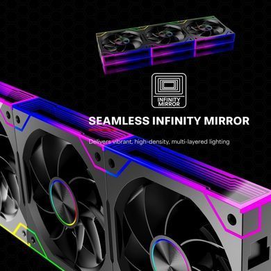 Вентилятор для корпуса 120mm*3 Xilence GAMING XPF360R.ARGB PWM REVERSE (XF073) [404890]