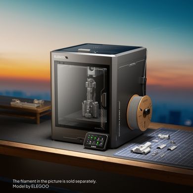 Друкарка 3D ELEGOO Centauri Carbon (FDM 1.75 mm 0.4 mm 256x256x256 mm WiFi USB сірий) (50.201.020300) [404883]