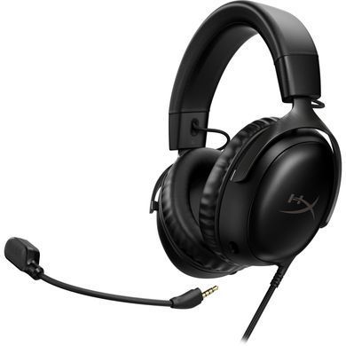 Гарнітура ігрова HyperX Cloud III, mini-jack/USB-A/USB-C, 1.2м/1.3м, чорний (727A8AA) [107327]