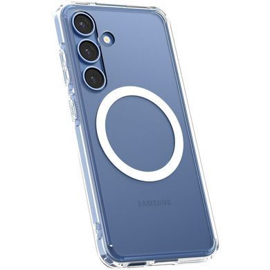 Чохол Spigen для Samsung Galaxy S25+, Ultra Hybrid MagFit, Clear White (ACS08981) [108320]