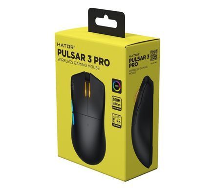 Миша бездротова Hator Pulsar 3 Pro Wireless Black (HTM640) [606746]